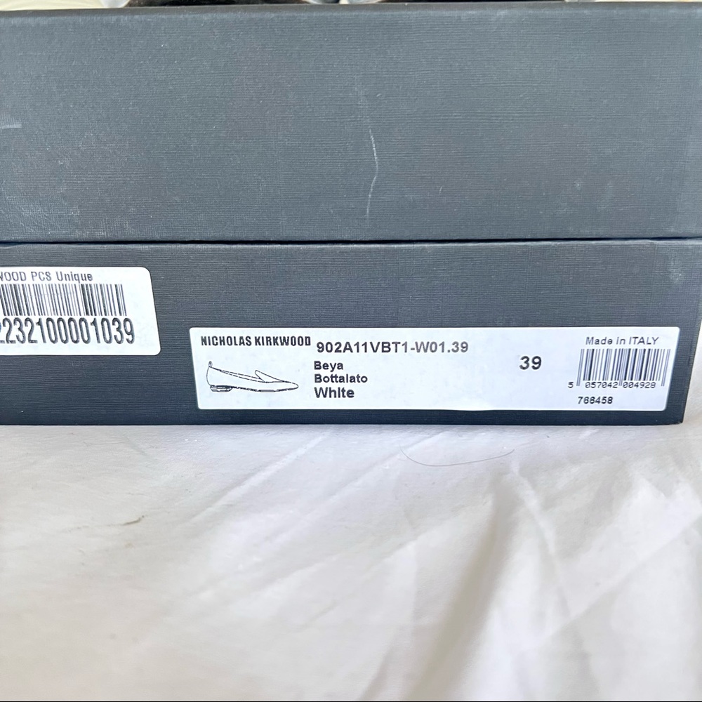 Nicholas Kirkwood White Beya Shoes — US 8.5 / IT 39 - Picture 9 of 16